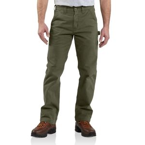 NWOT Carhartt Men's Twill Wash Dungaree Pant - Army Green